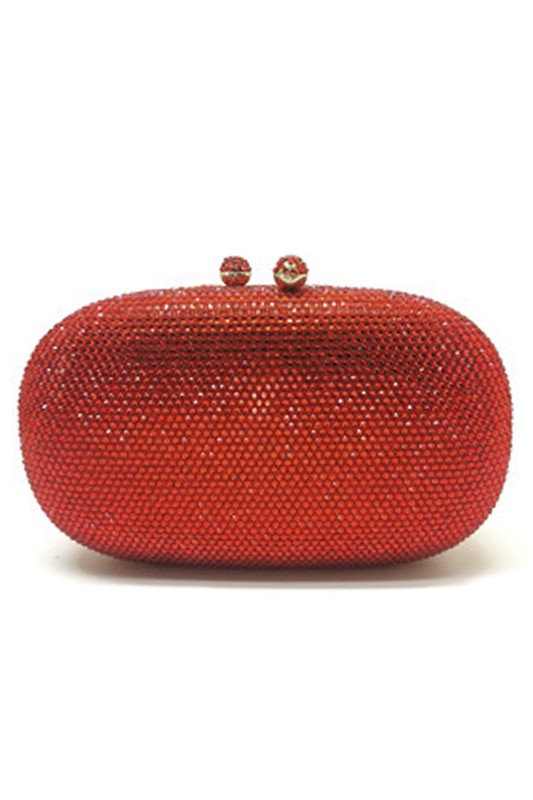 Juliet Rhinestones Clutch Bag