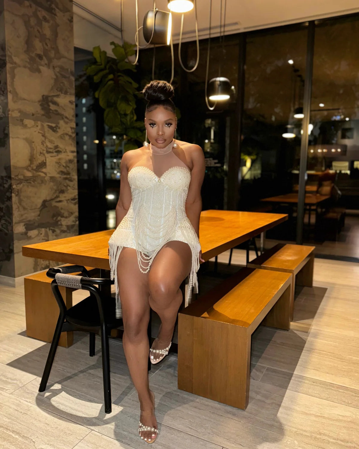 Pearl Perfection Mini Romper